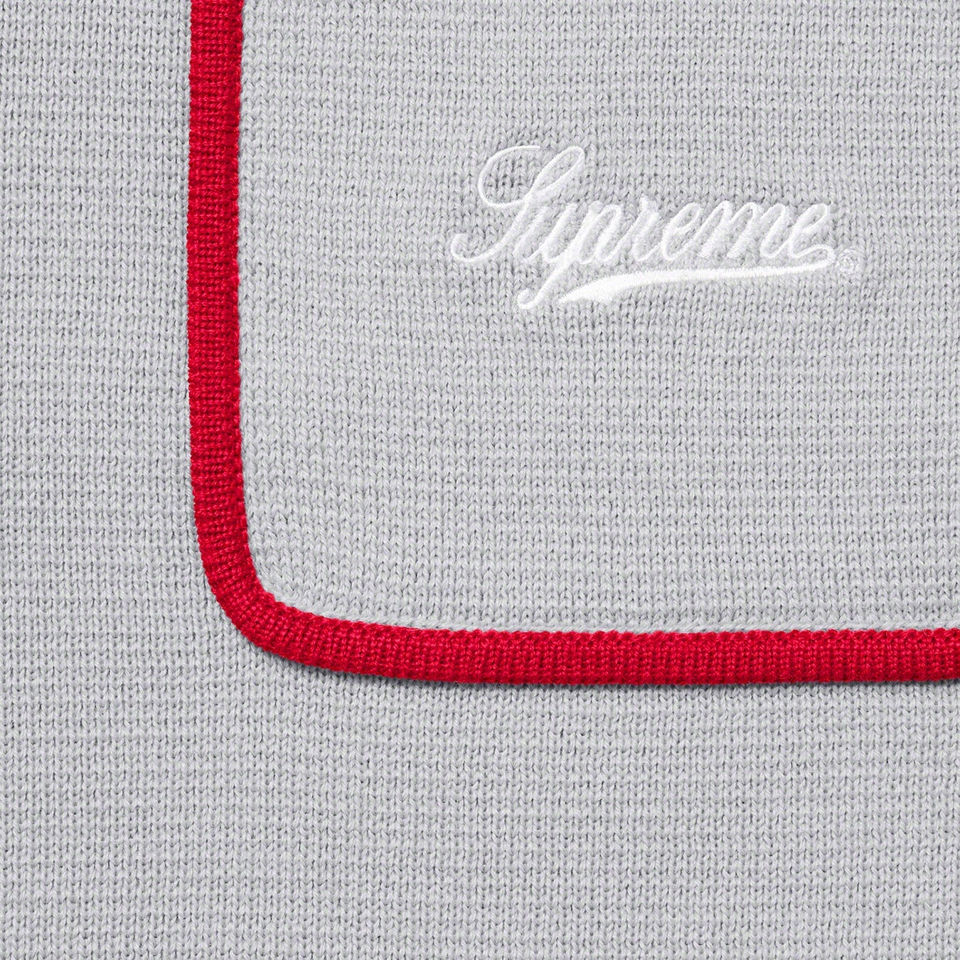 Chest Stripe Zip Up Cardigan view 13